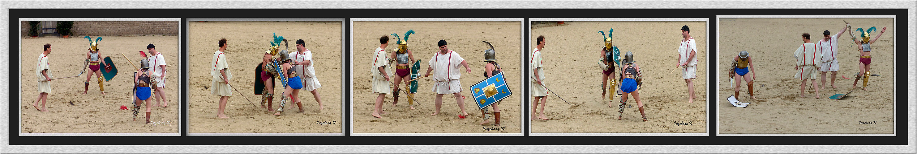 Xanten - Römerfest 2014 - Kampf der Gladiatoren Nr. 2 - b