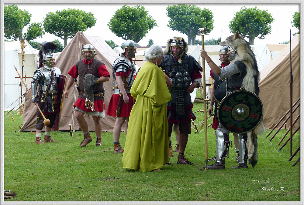 Xanten - Römerfest 2014 - Lagebesprechung - 1