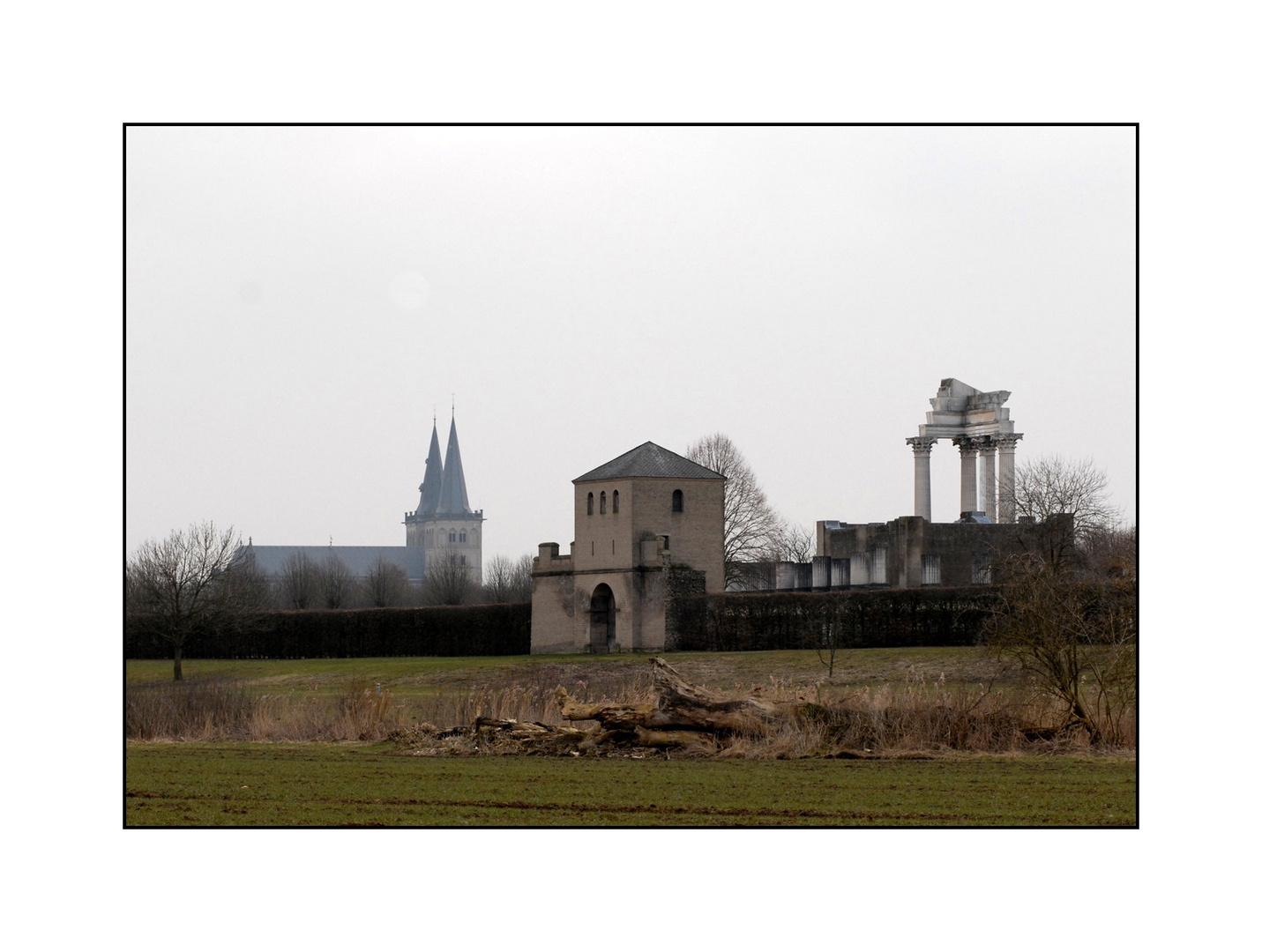 Xantener Dom und die Römer