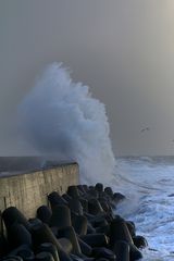 Xaver auf Helgoland