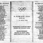 XI. Olympische Spiele Berlin 1936