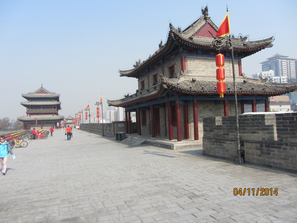 Xi'an City wall...