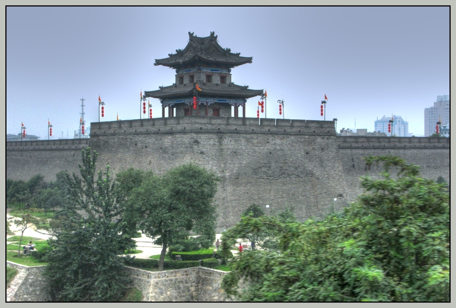 Xi´an town wall