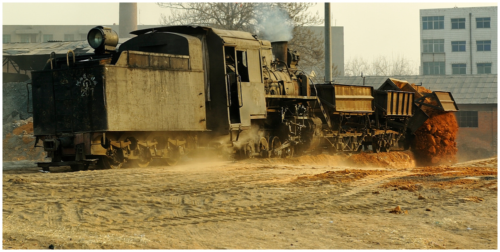 Xingyang - staubiges Henan 2011