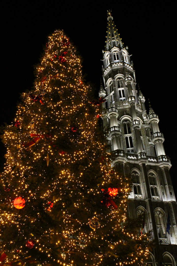 Xmas Grand Place , Brussels