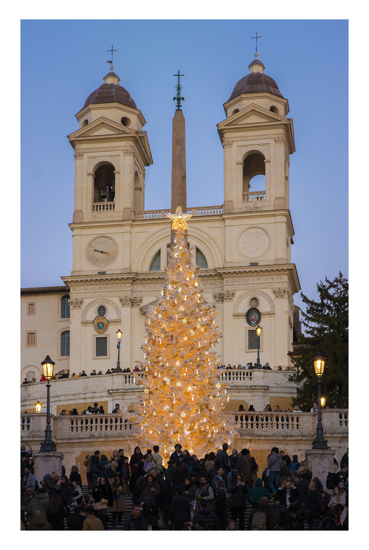 XMas @ Rome: Piazza di Spagna / Spanische Treppe