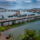 Xong Bong bridges and the harbor