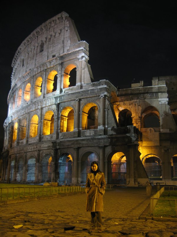 Xuan am Colosseum
