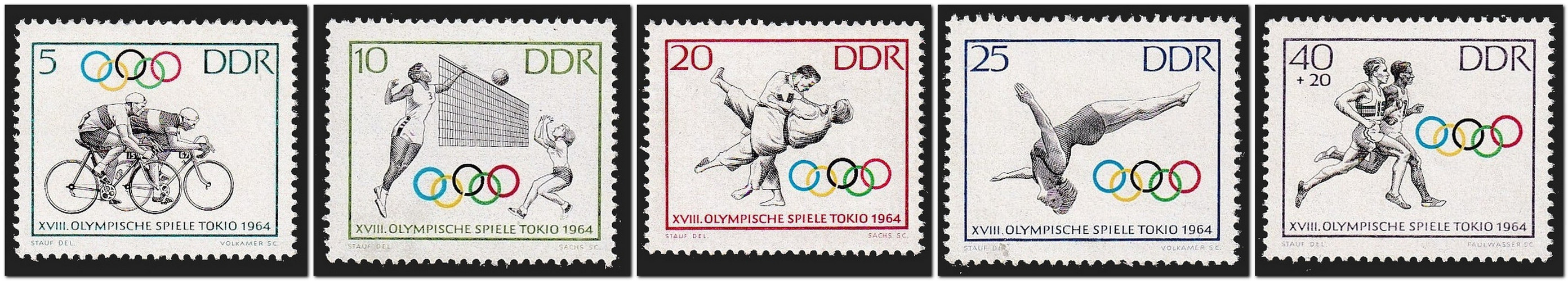 XVIII. OLYMPISCHE SPIELE TOKIO 1964