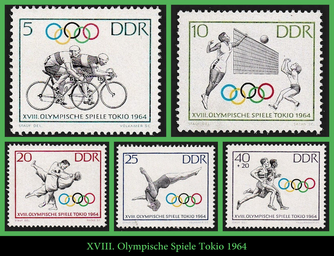 XVIII. Olympische Spiele Tokio 1964 