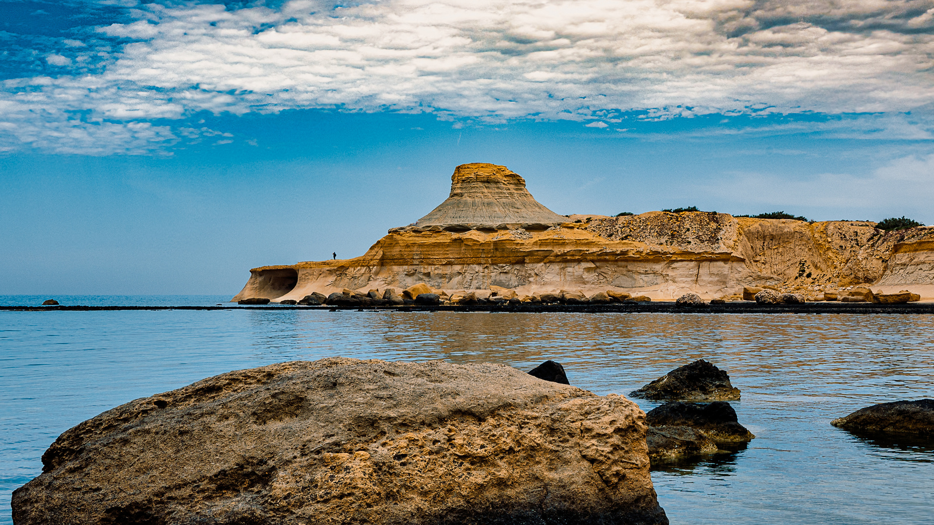 Xwejni Bay auf Gozo