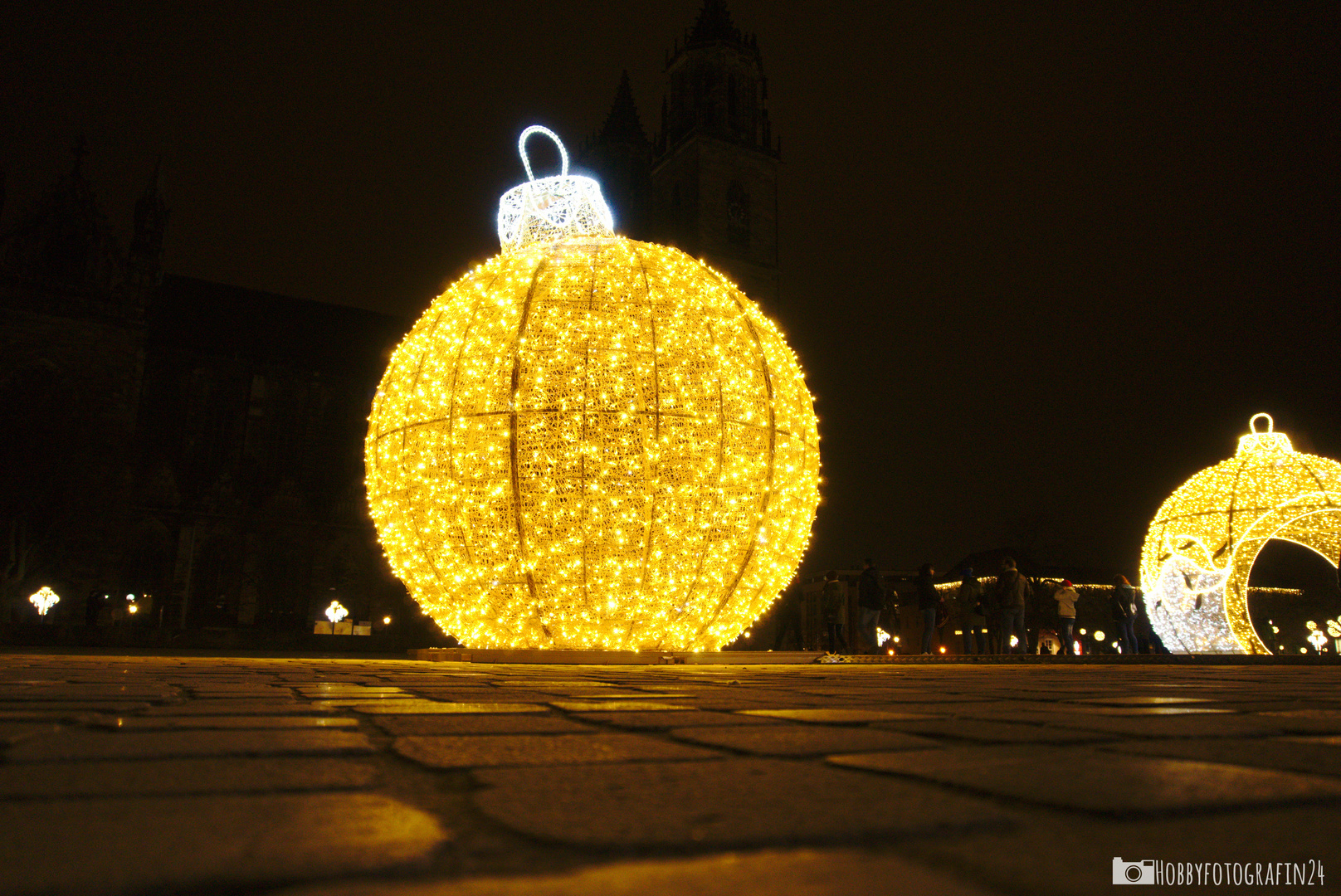 XXL Weihnachtsbaumkugel - Variante 1