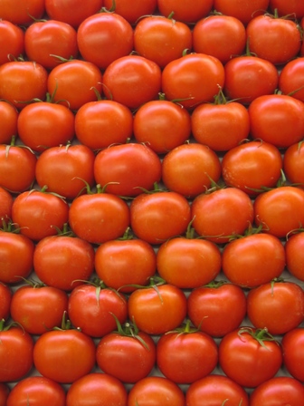 ...y los tomates