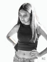 Ya es una adolescente...