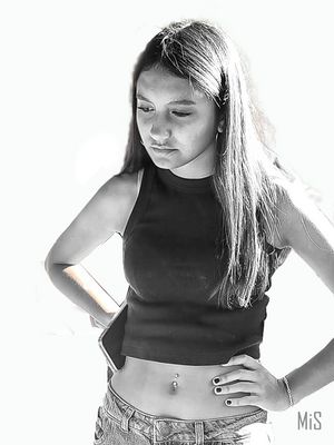 Ya es una adolescente...