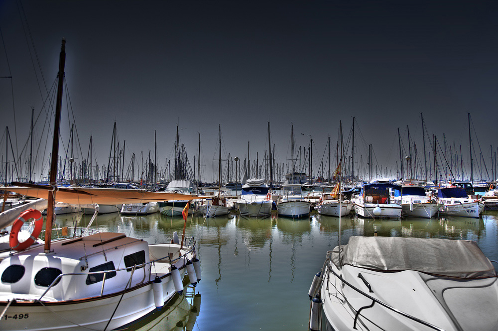 yachhafen palma de mallorca hdr