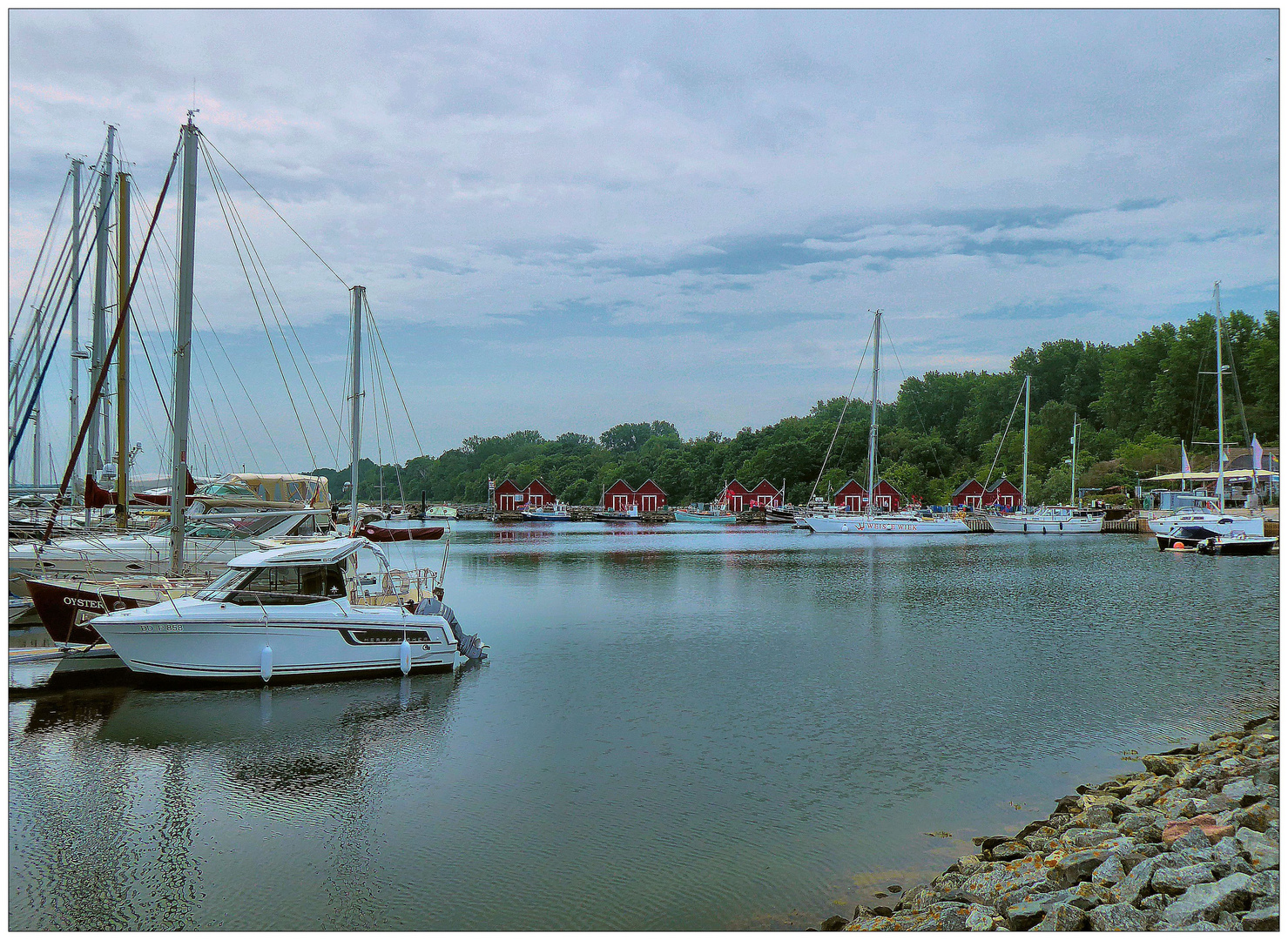 Yachhafen und Fischereihafen