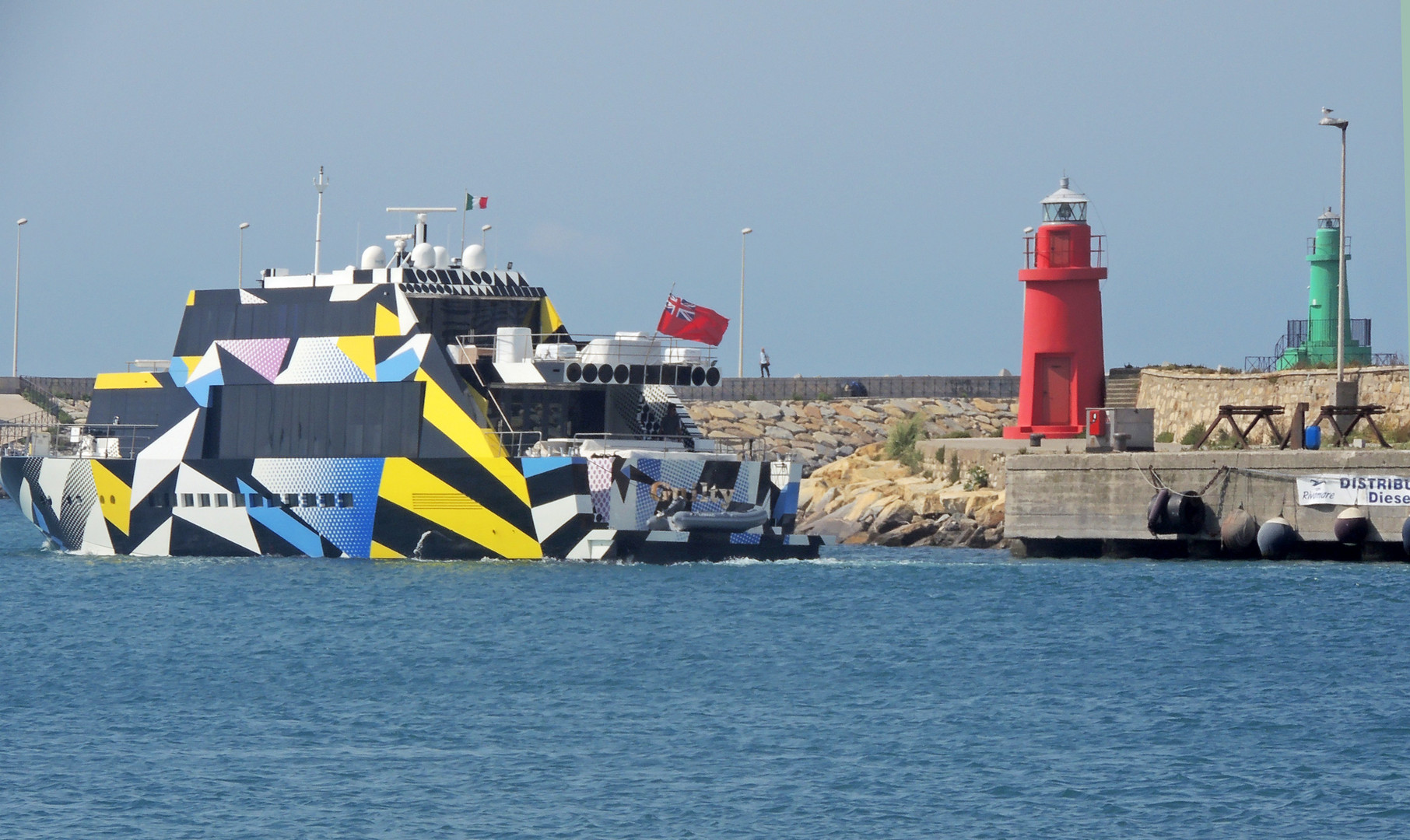 Yacht Guilty al porto di Imperia