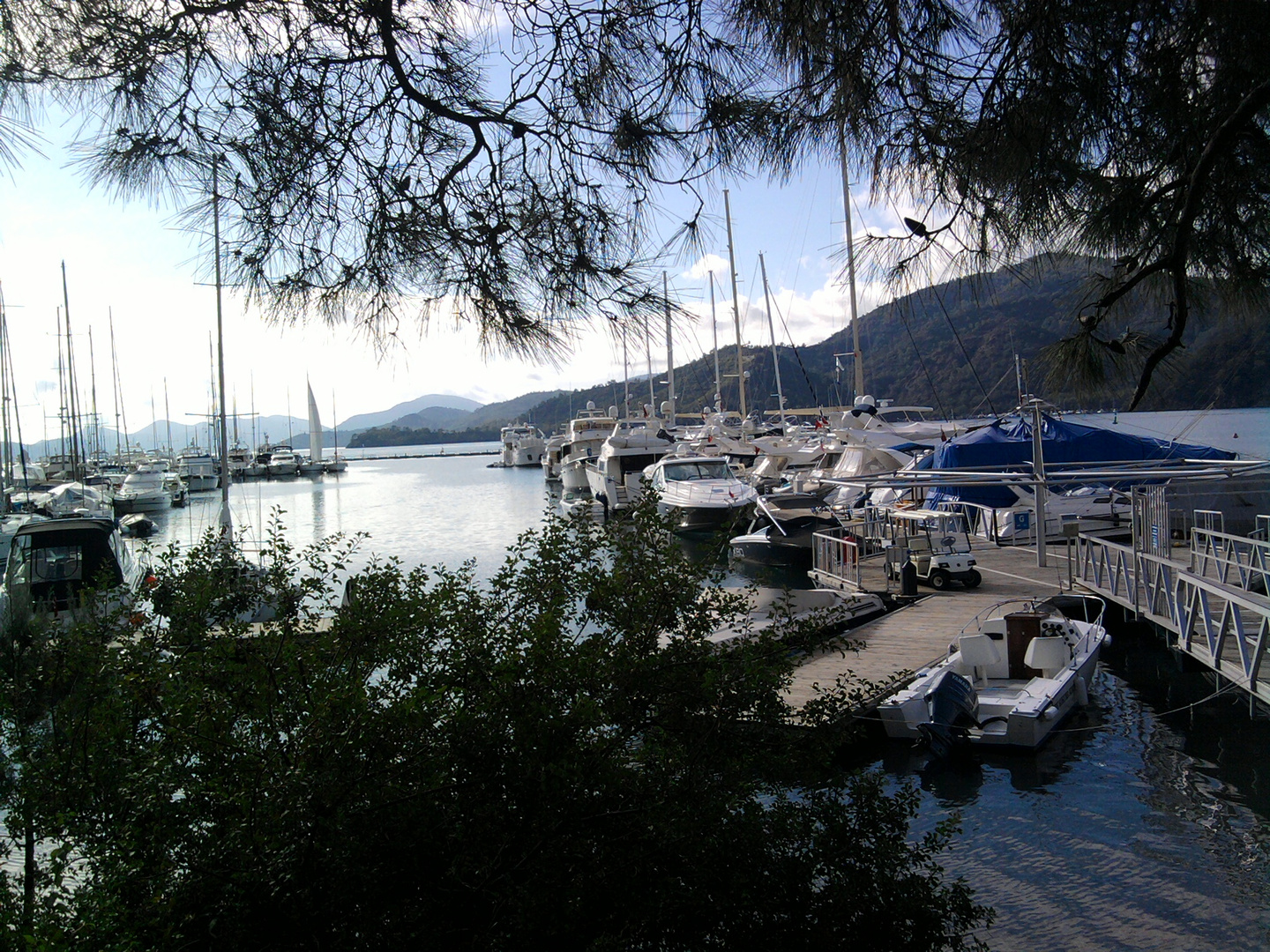 yacht hafen ( in göcek )