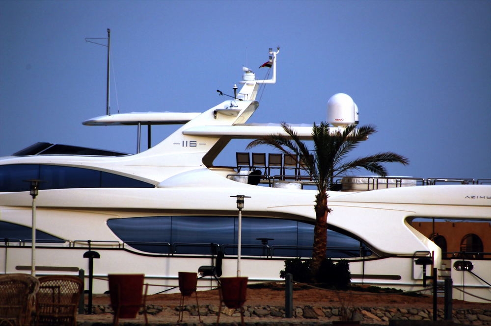 Yacht in Marina