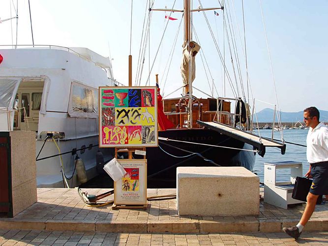 Yacht in Saint Tropez