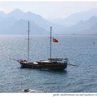 Yacht, Mediteranean Sea and Toros Mountains...