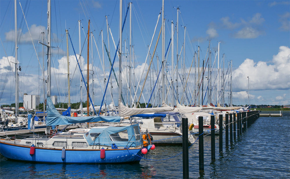 Yachthafen auf Fehmarn