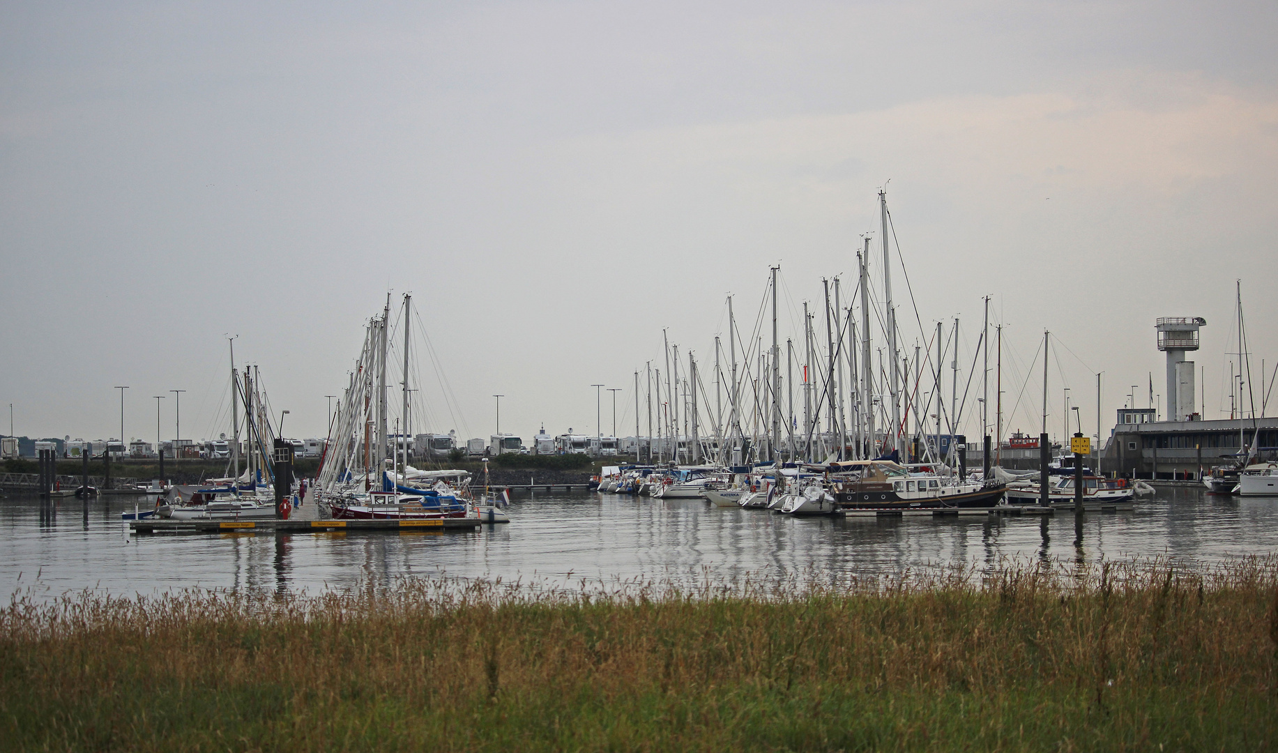 Yachthafen auf Helgoland