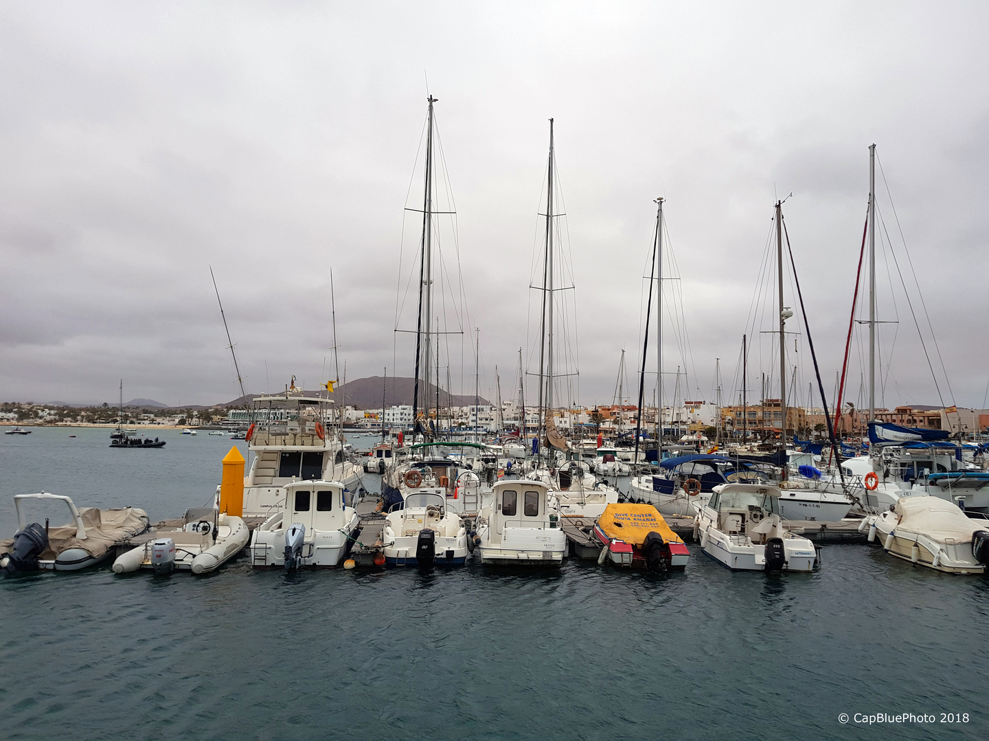 Yachthafen in Corralejo Fuerteventura