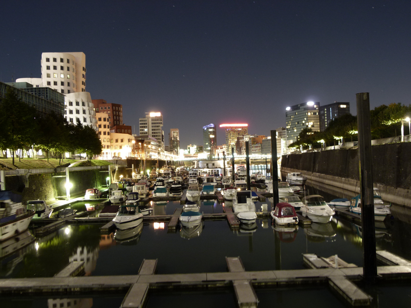 Yachthafen in Düsseldorf