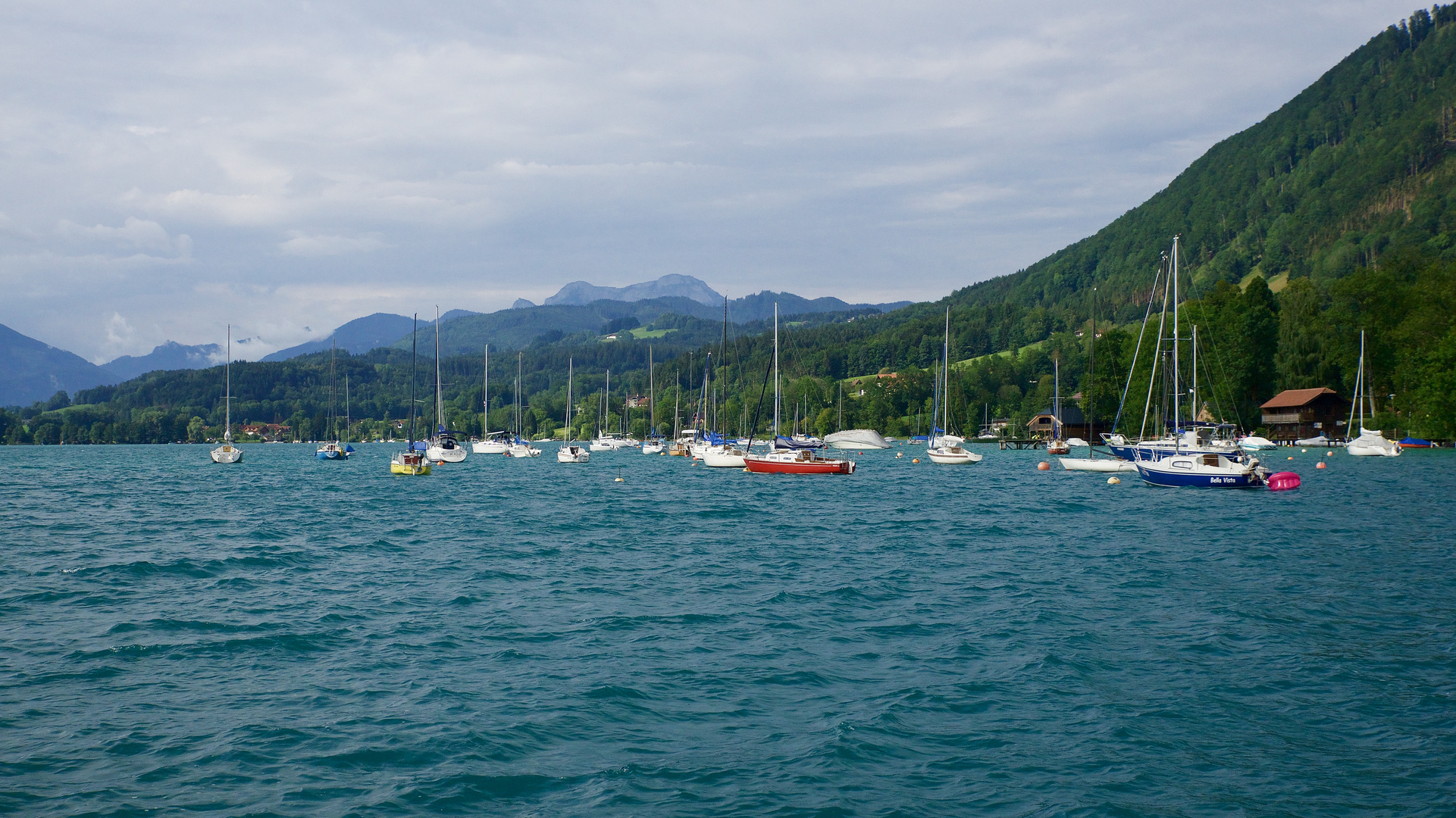 Yachthafen in Nußdorf am Attersee