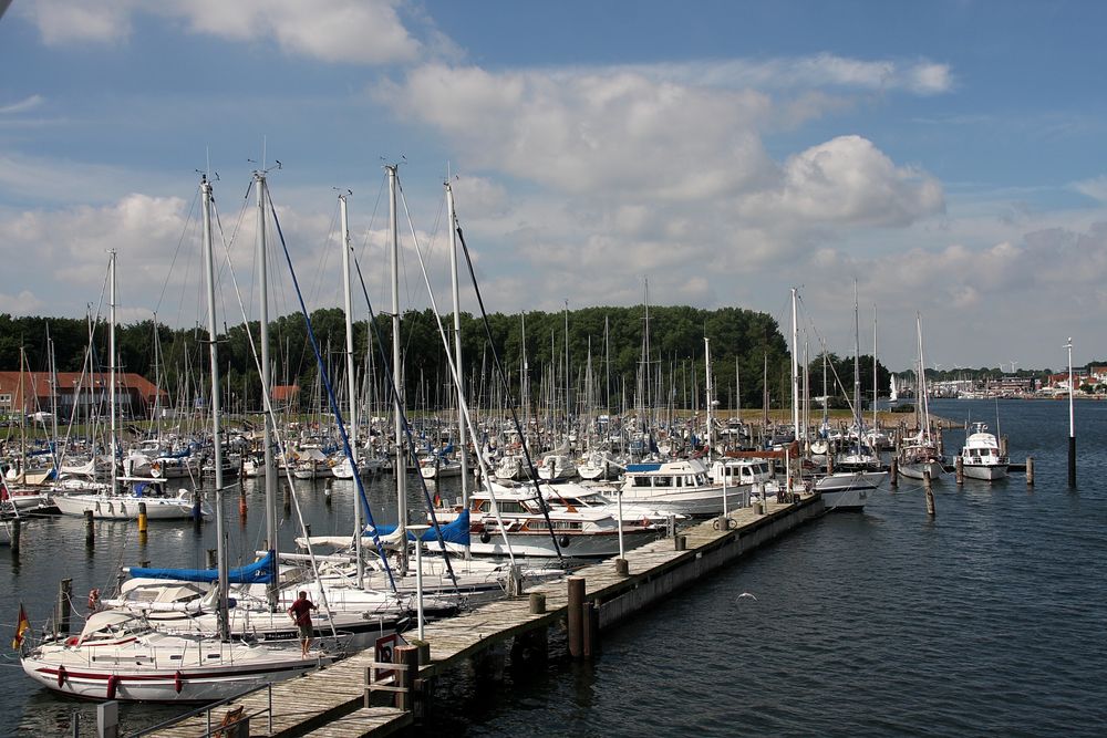 Yachthafen in Travemünde