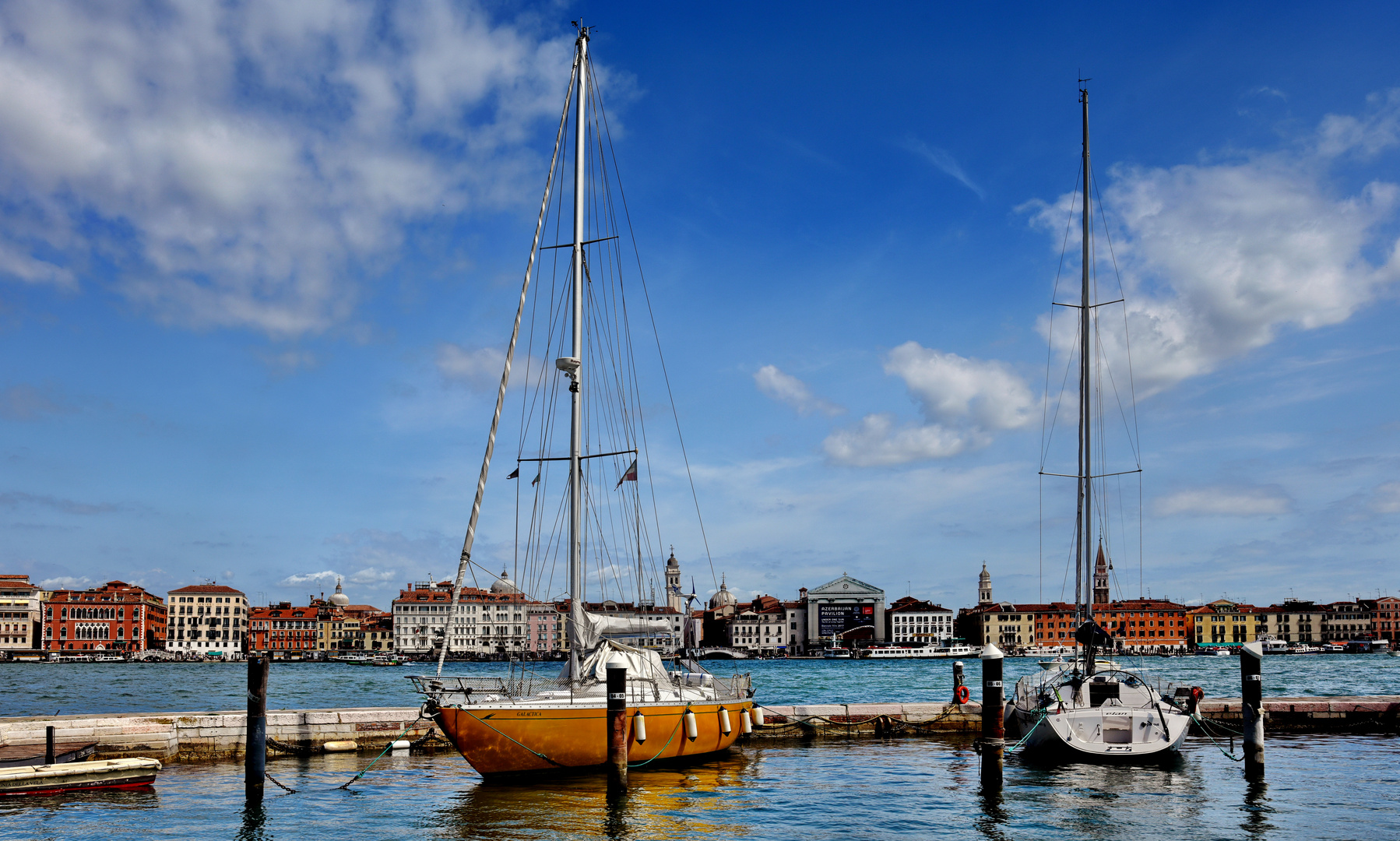 Yachthafen  - Insel San Giorgio Maggiore -