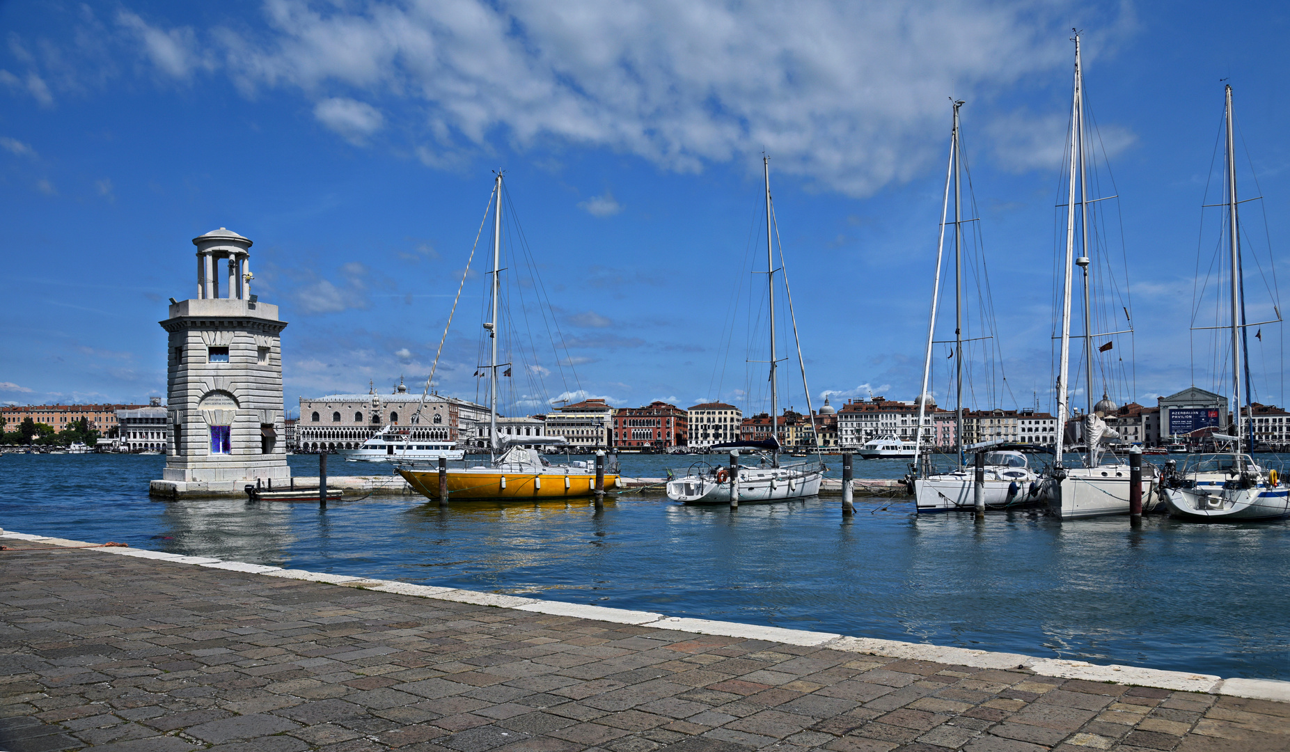 Yachthafen - Insel San Giorgio Maggiore -