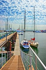 Yachthafen von Helgoland