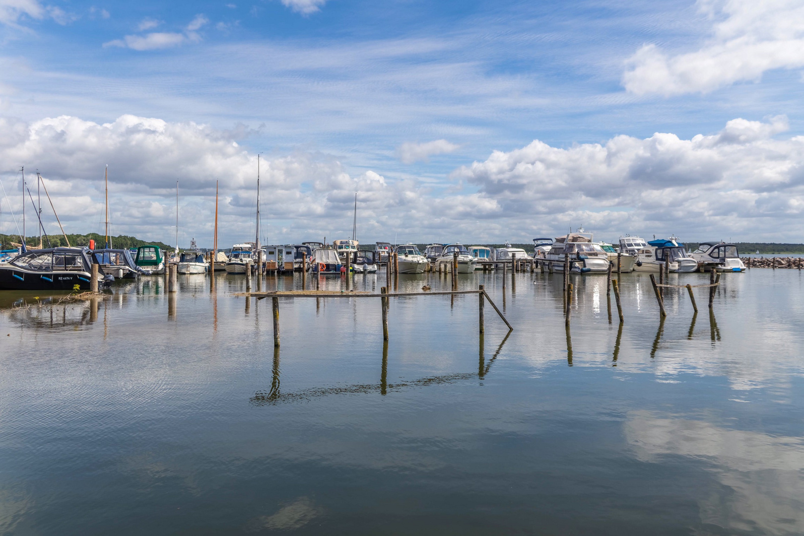 Yachtidylle an der Müritz