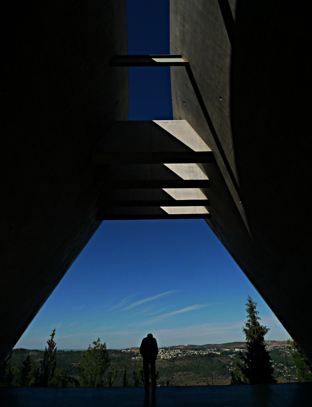 Yad Vashem - Ausgang der Ausstellung