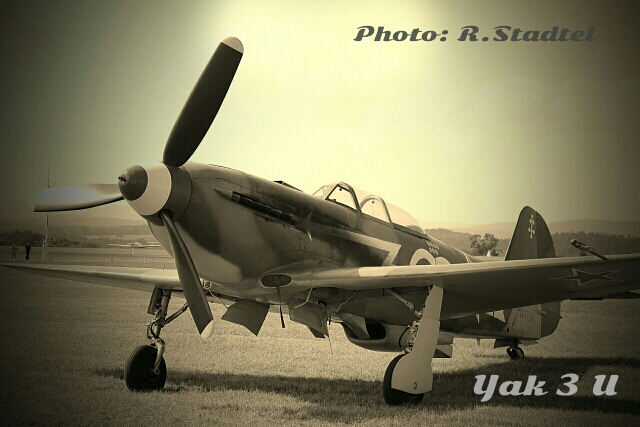 Yak 3 U bei der Airshow in Coburg 2013