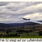 Yak 52 -Aufsteigen zur Flugvorführung.Uslar 07.09.08