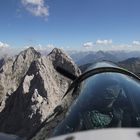 YAK 52 - Durchflug Tannheimer Kletter Berge