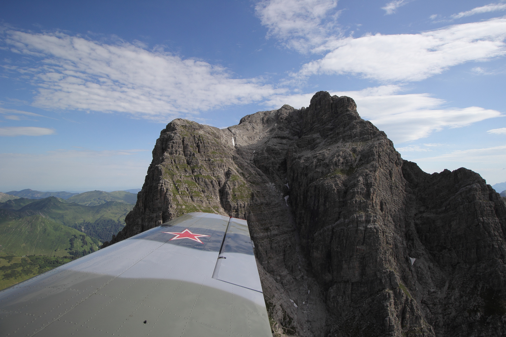 YAK 52 Flug von LOIR - nach Hohenems - 7 7 17