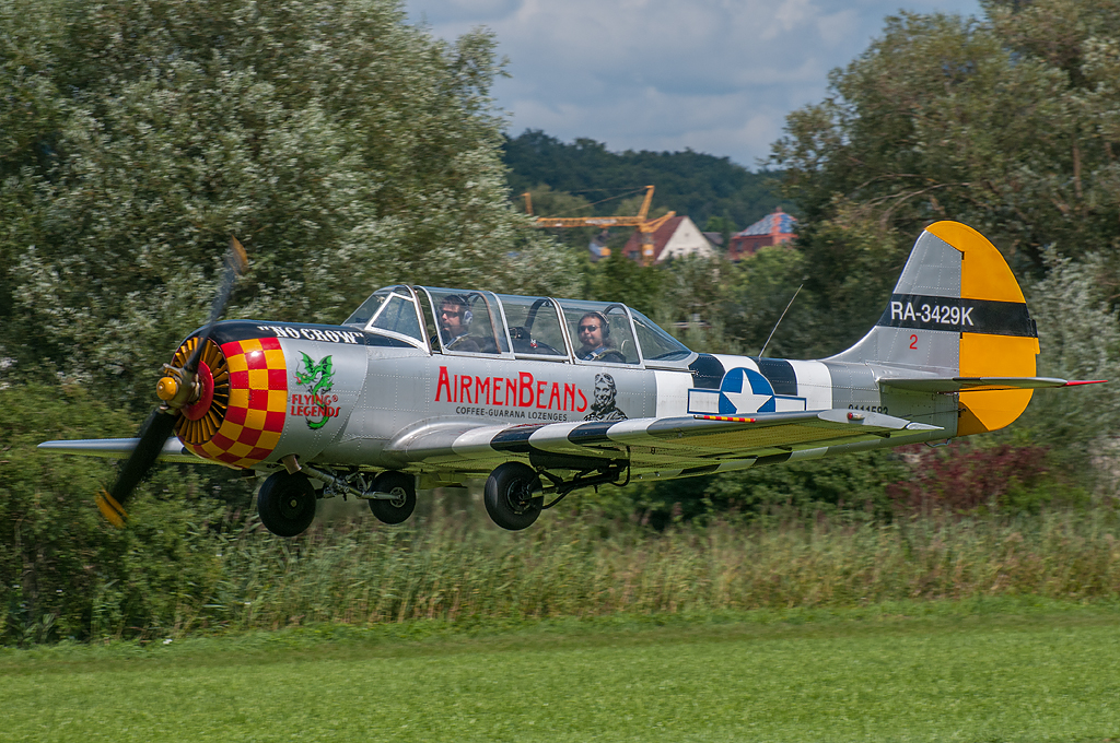 YAK 52 Low Approach