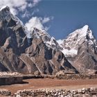 Yak-Almen im Himalaya