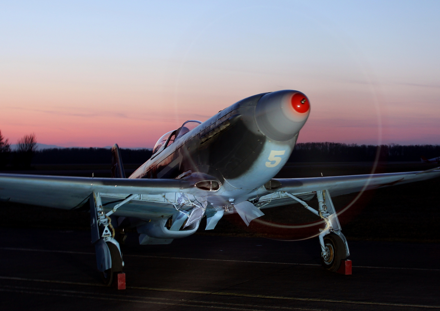 Yakovlev YAK-3 D-FYGJ - Abendglühen -