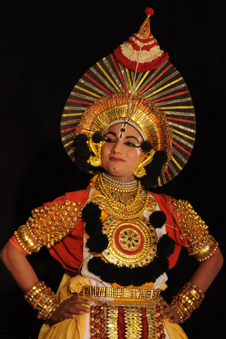 Yakshagana (Showing Character of Lord Krishna)