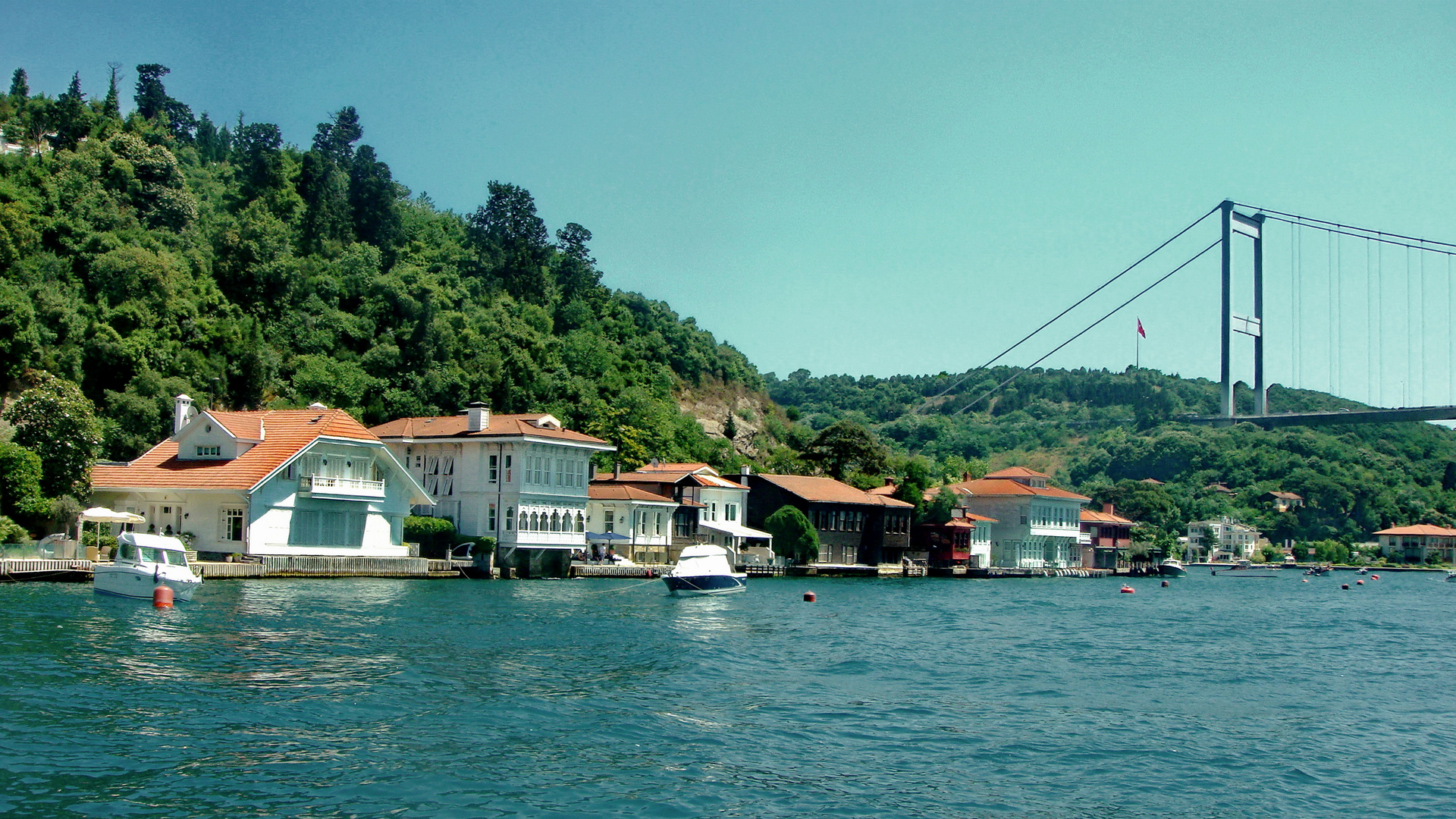 Yali Häuser am Bosphorus