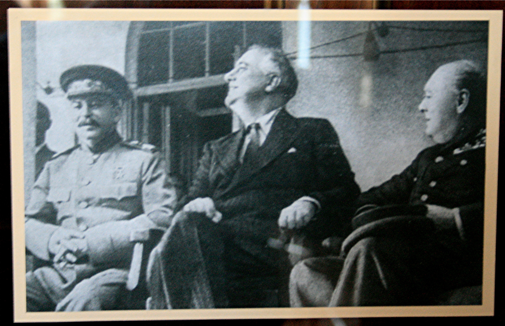 YALTA - STALINE,ROOSEVELT,CHURCHIL