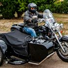 Yamaha Dragstar mit Seitenwagen