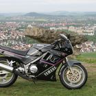 Yamaha FZ 750 Ausflug zum Wolfstein