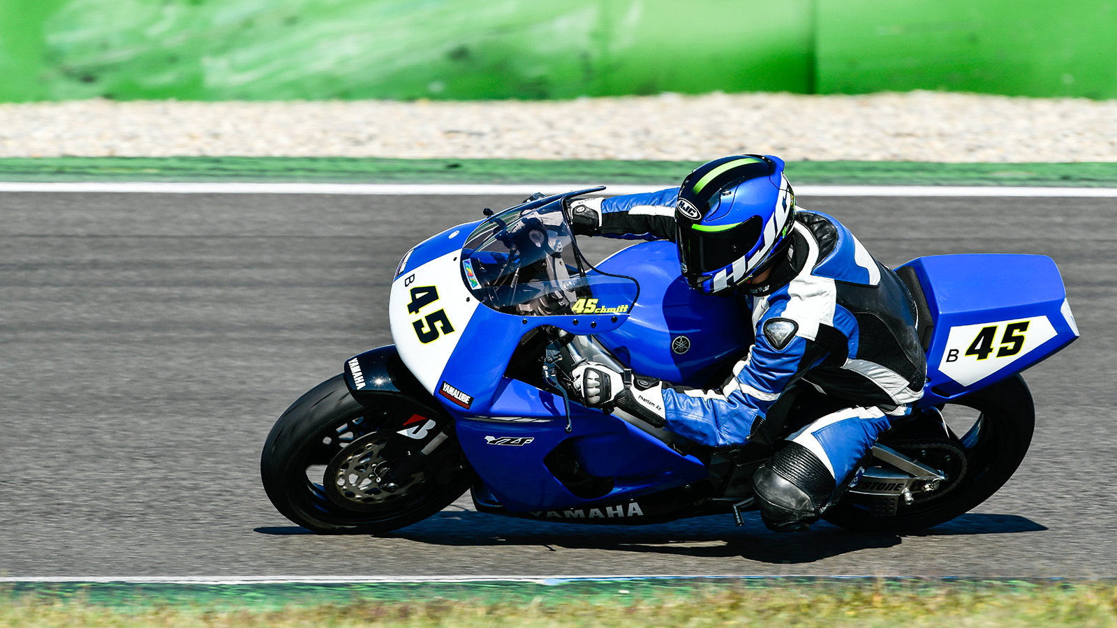 Yamaha in Blau Hockenheim 2020